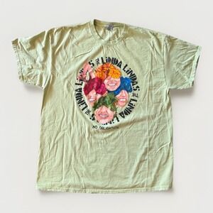 The Linda Lindas No Obligation Graphic Light Green T Shirt Size Extra Large
